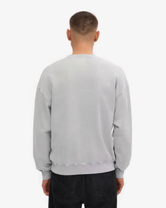 Organic Oversized Crew - Faded Grey