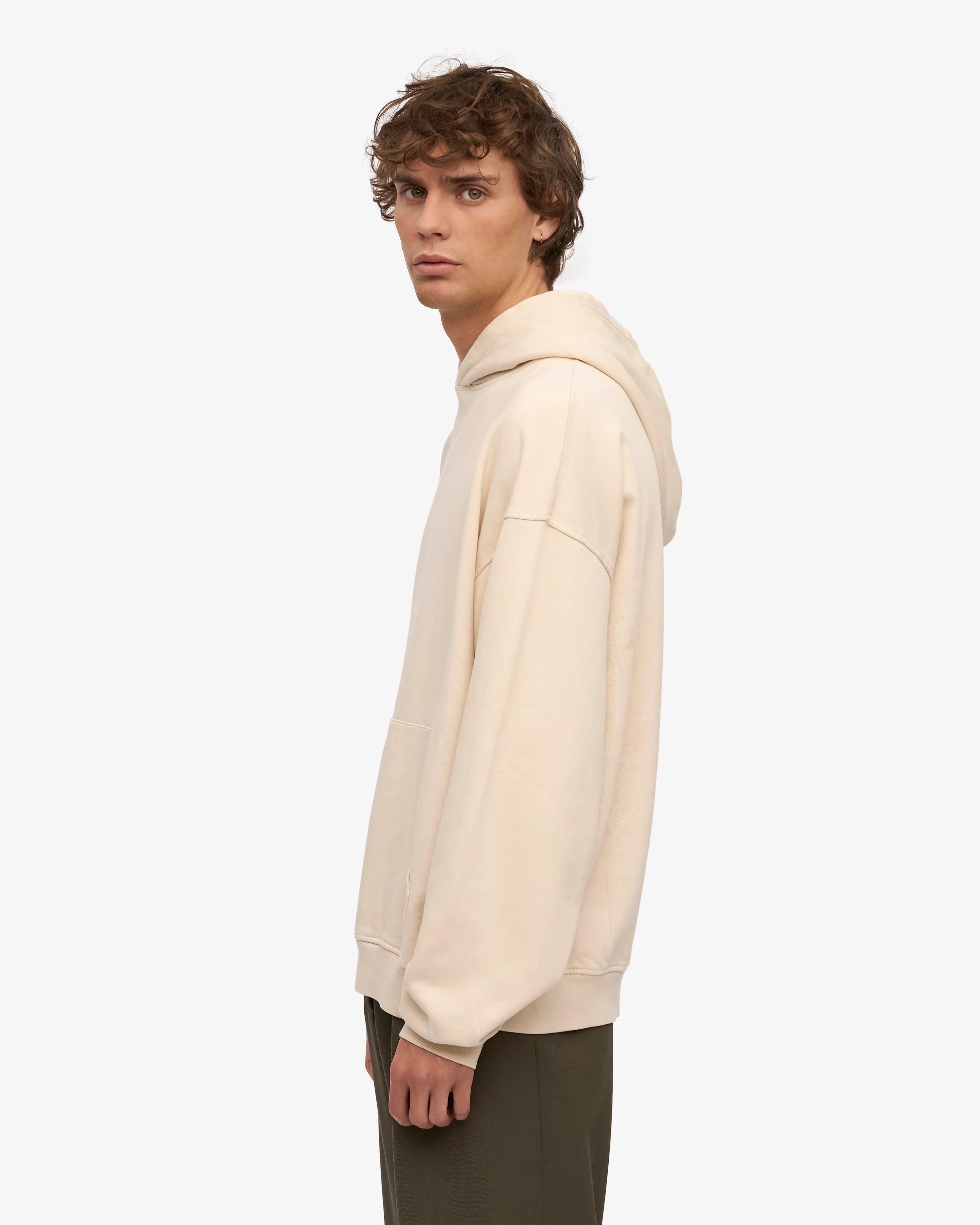 Organic Oversized Hood - Ivory White