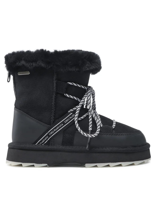 Winterboots Blurred Black