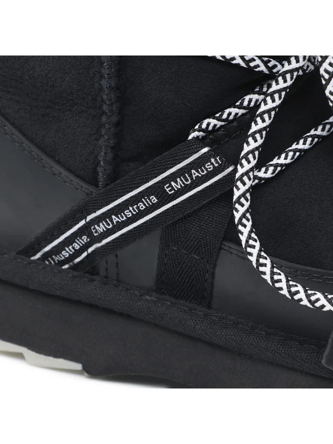 Winterboots Blurred Black