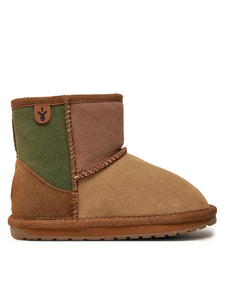 Lammfell Boots Wallaby Mini Patchwork