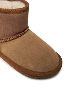 Lammfell Boots Wallaby Mini Patchwork