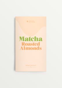 Bio Matcha Schokolade Roasted Almonds