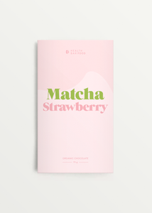 Bio Matcha Schokolade Strawberry